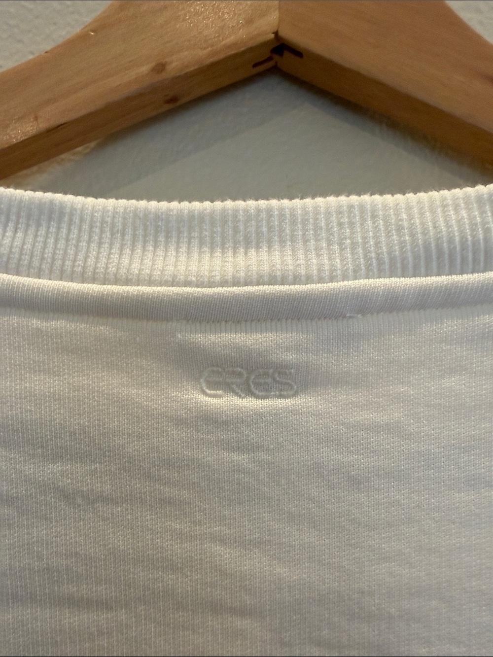 Eres Paris ISADORA White Crewneck Sweatshirt - Picture 7 of 12